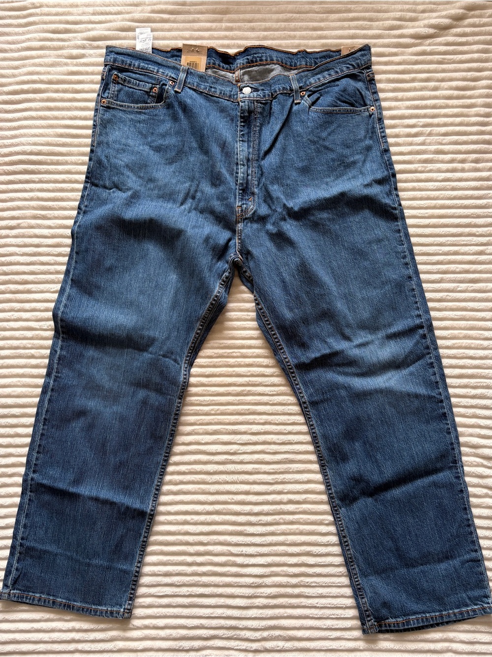 Levi's 46x30 Relaxed Fit Men's Jeans in Dark Blue Denim NWT
